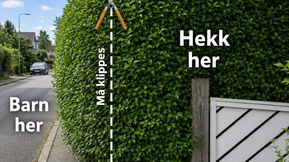 Lenke til artikkel: På tide å klippe hekken 