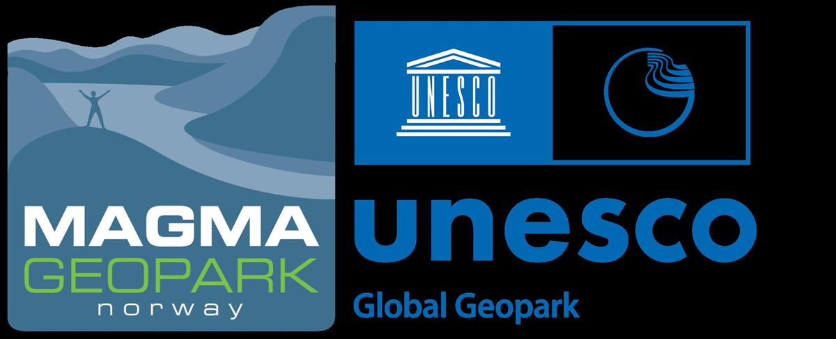 Logo Magma Geopark og Unesco